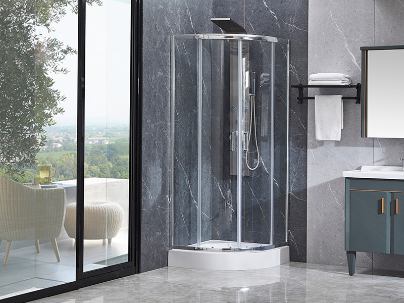 Vách tắm trượt bằng nhôm SE Chrome dành cho phòng tắm Vách tắm trượt bằng nhôm SE Chrome dành cho phòng tắm