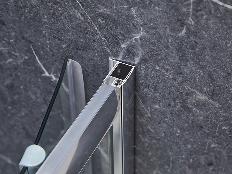 Vách tắm trượt bằng nhôm SE Chrome dành cho phòng tắm Vách tắm trượt bằng nhôm SE Chrome dành cho phòng tắm